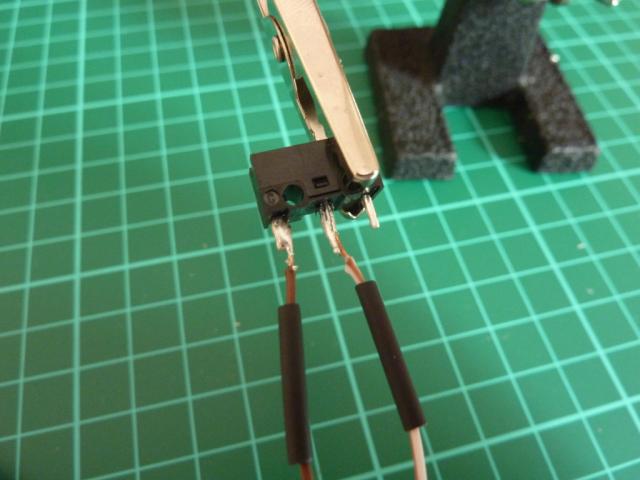 Microswitch Soldered